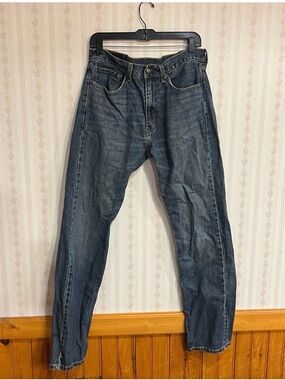 Men's Dark Blue Denim Jeans